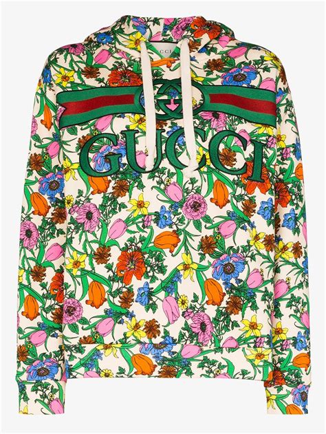 gucci hoodie floral|Gucci hoodie shop.